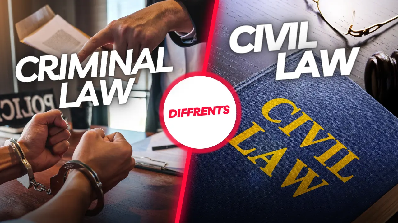 Breaking Down the Differences Between Criminal and Civil Law